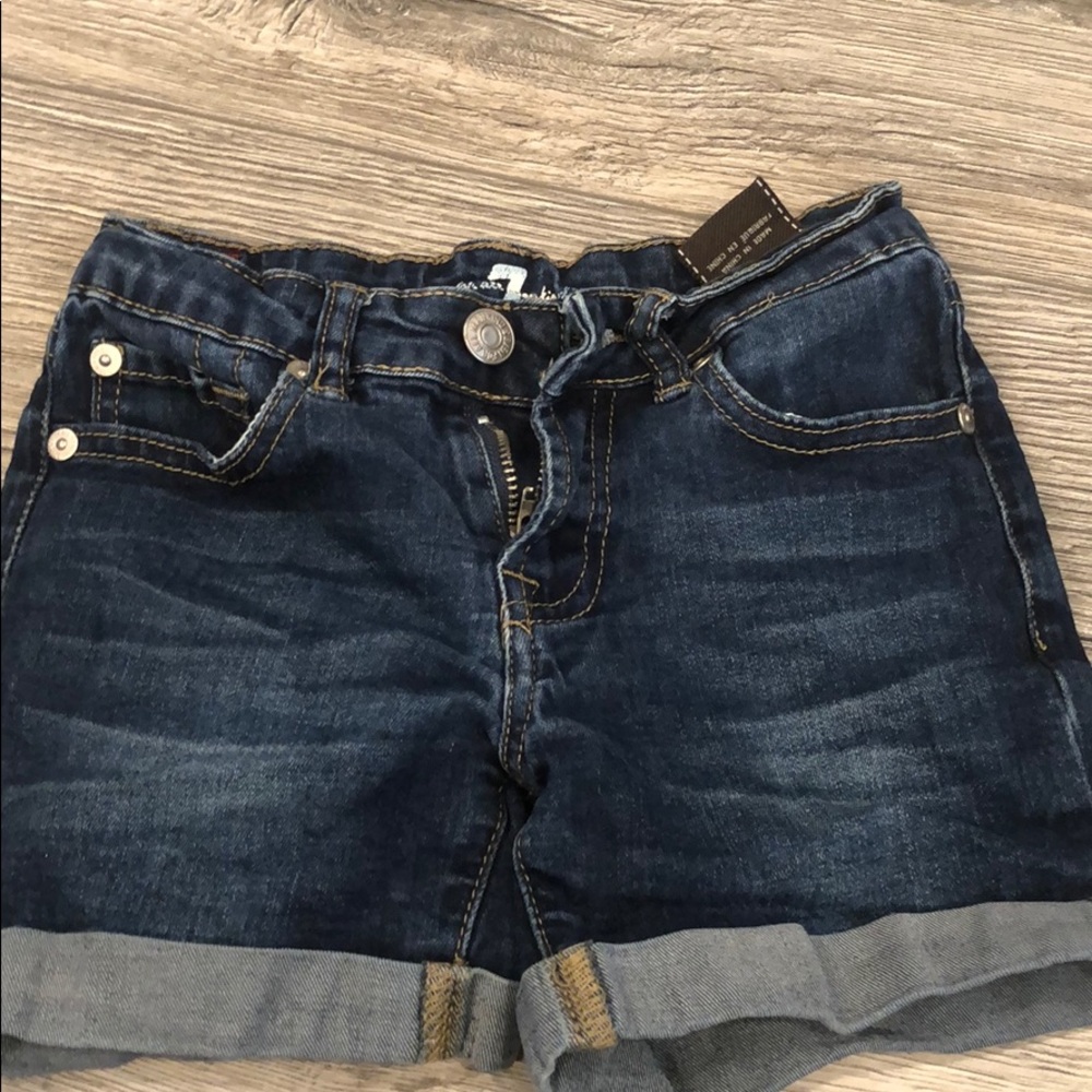 Seven for all Mankind jean shorts.